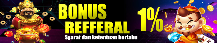 Bonus refferal 1% Mulia303